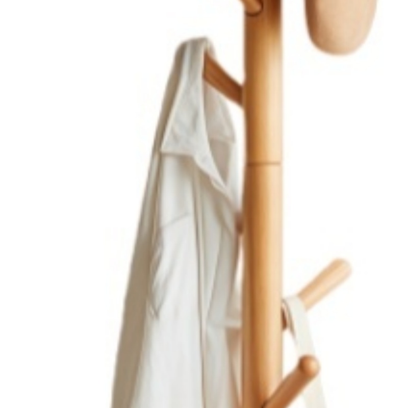 乐琪艺 衣帽架 木质 张高清大图