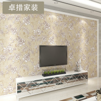 加厚3d立体浮雕电视背景墙壁纸无纺布墙纸客厅卧室影视墙简约现代壹德壹