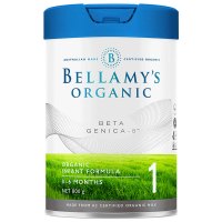 贝拉米(Bellamy’s) 超高端白金版有机婴儿配方奶粉BETA GENICA 8 1段(0-6个月)800g