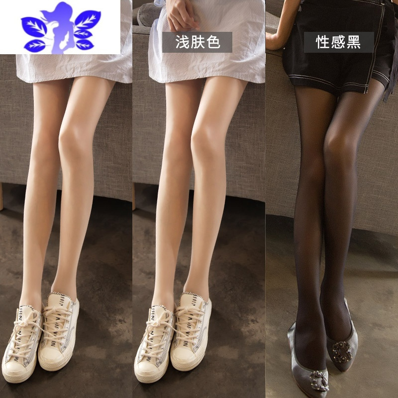 Ideamini丝袜女夏季超薄新款菠萝丝袜2021女肉色光腿器裤袜袜
