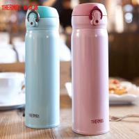 膳魔師(THERMOS) 保温杯JNL-501大容量500ml膳魔师水杯高真空304不锈钢一键开启轻量便携车载户外通用