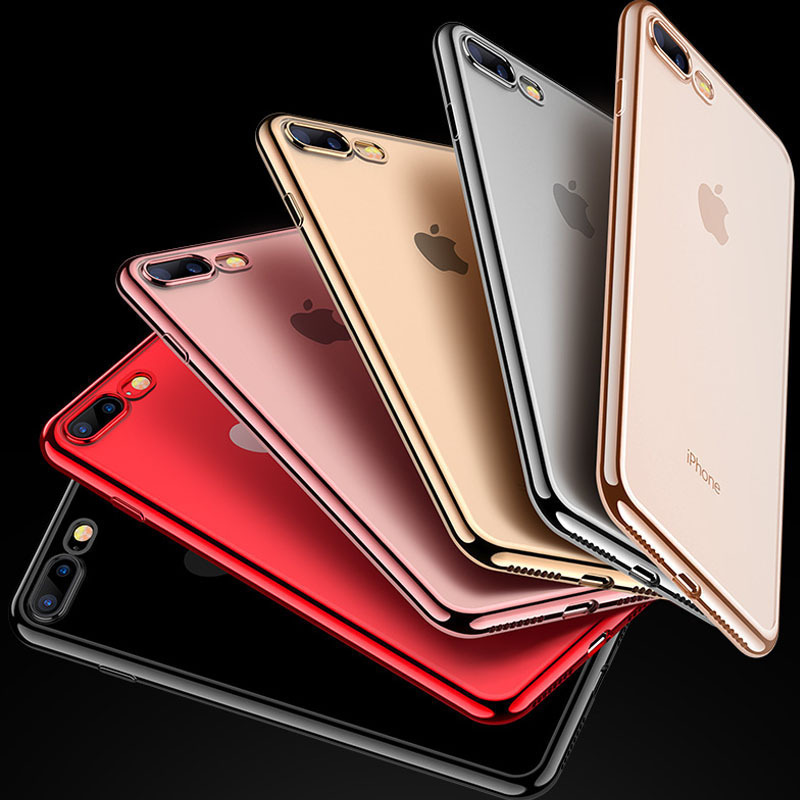 圣幻 苹果7plus手机壳iphone8硅胶i6女玻璃潮牌苹果6splus保护套八新款8plus防摔全包iphone6p