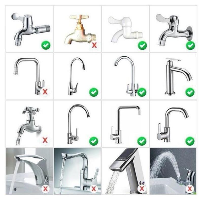 麦饭石磁化厨房水龙头过滤器家用自来水防溅滤水器过滤嘴通用滤芯 六层过滤器[一个装]不够用