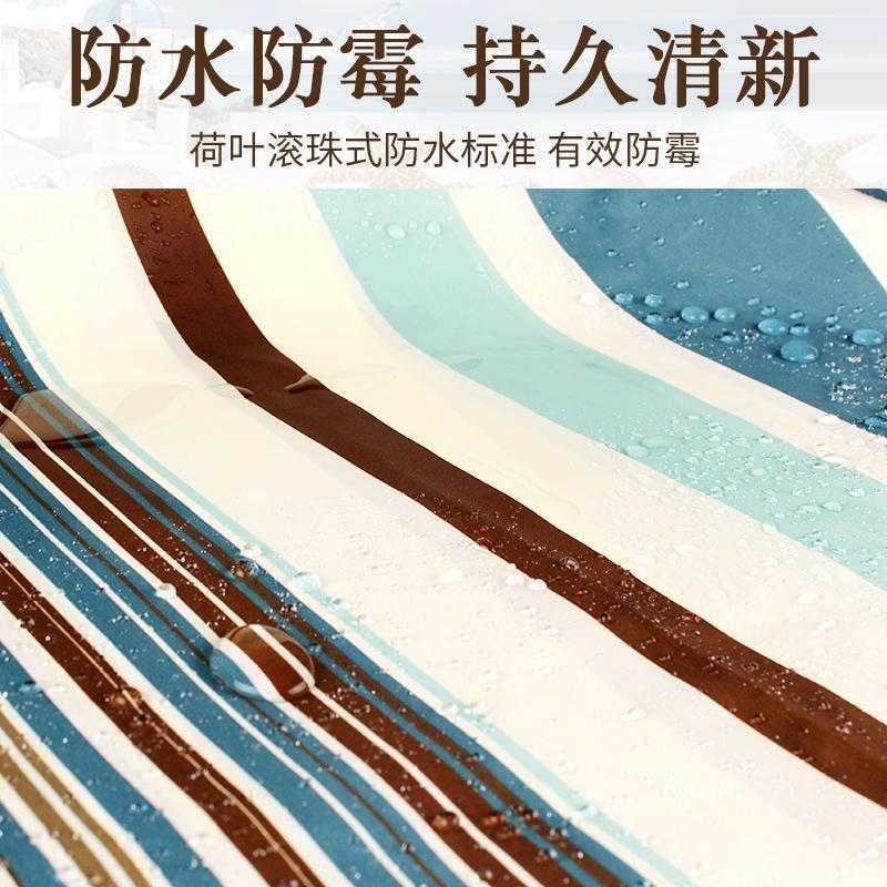 浴帘套装免打孔窗帘浴室帘卫生间防水加厚防霉隔断帘挂帘子