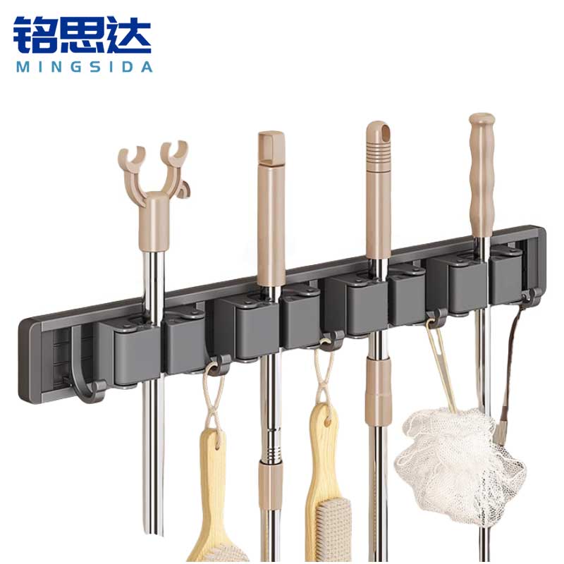 铭思达拖把架挂钩4卡5钩个