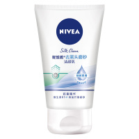妮维雅NIVEA去黑头磨砂洁面乳100g 去角质深层清洁洗面奶控油洁面膏 沐浴露