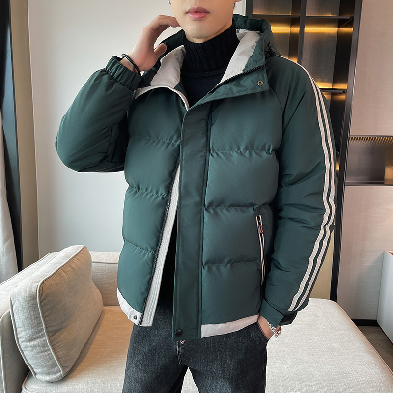 男士羽绒棉服2022冬季新款棉袄潮牌防风保暖棉衣连帽外套