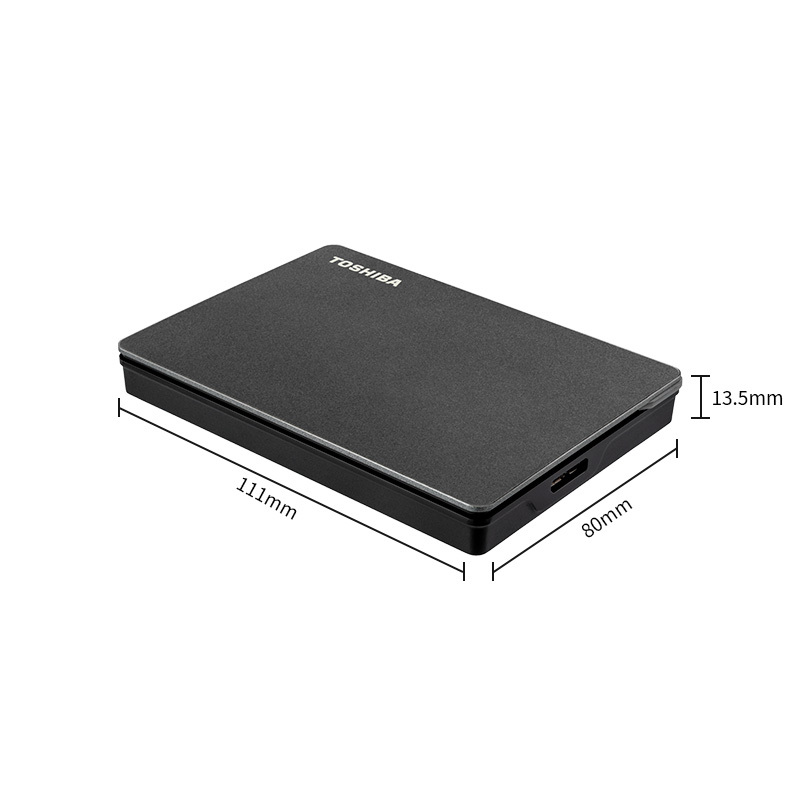 东芝(TOSHIBA)1TB电脑移动硬盘Gaming系列USB3.0 2.5英寸PlayStation游戏兼容Mac黑
