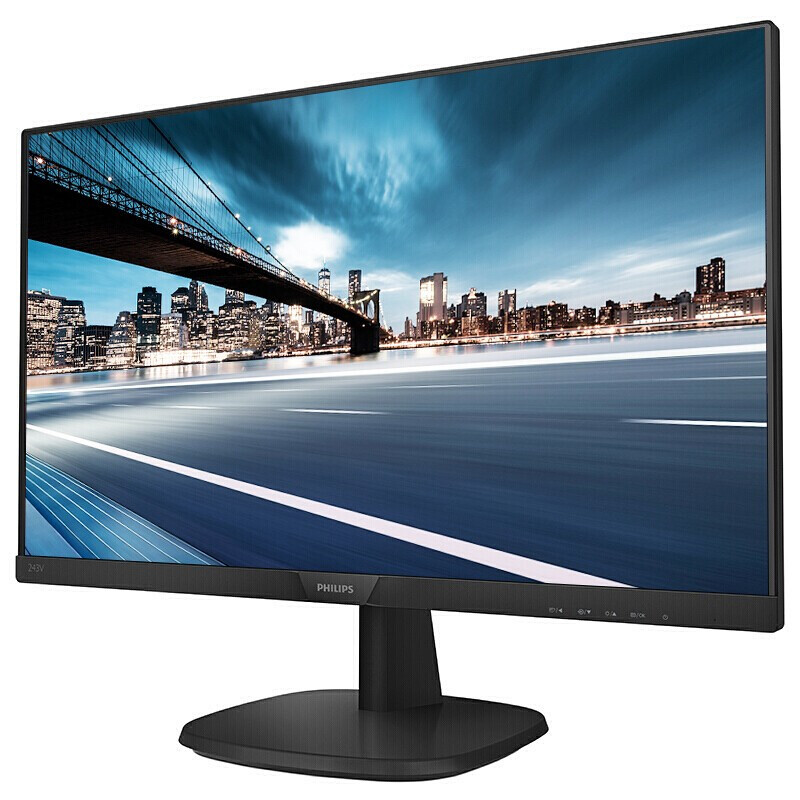 飞利浦philips243s7qdsbf商用办公家用电脑显示屏爱眼低蓝光不闪屏
