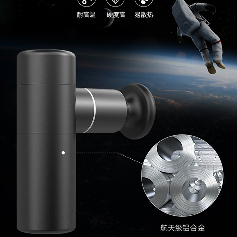 康仕坦(kangshitan)筋膜枪Booster MINI按摩枪肌肉放松器肌膜枪口袋筋膜枪(黑色)高清大图