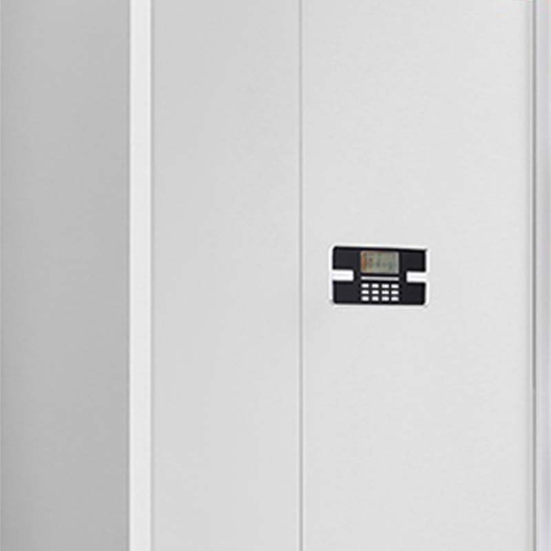 湘渭保密柜财务档案柜文件柜办公室资料储物柜保险柜通体白色-电子密码锁高清大图