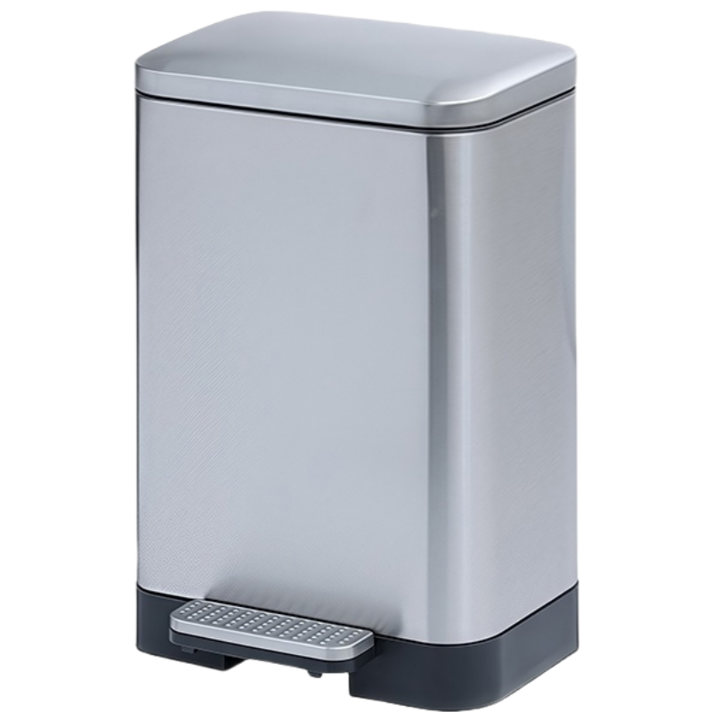 桃锦堂脚踏垃圾桶9L个高清大图