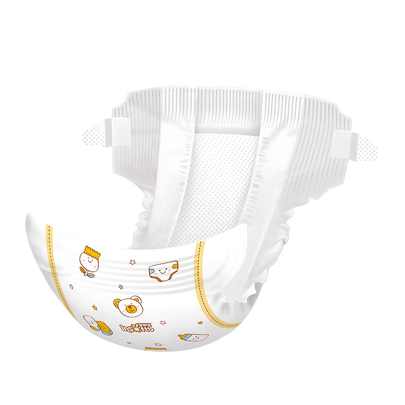婴舒宝金钻棉柔透气纸尿裤S112片[4-8kg]