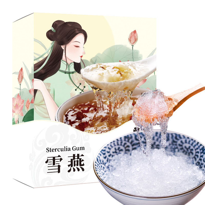 聚修堂(JUXIUTANG) 雪燕 200克拉丝可搭桃胶皂角米