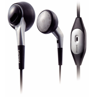 飞利浦(PHILIPS)电脑耳塞 高灵敏度麦克风 SHM3100