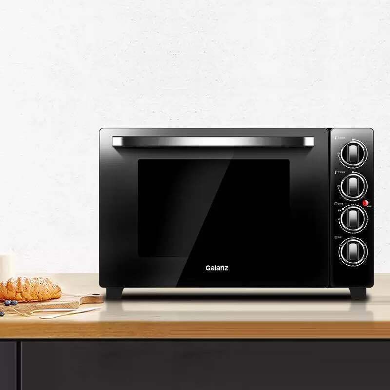 格兰仕(Galanz)电烤箱 KWS2060LQ-D1N 家用烘焙多功能全自动烤箱60升 黑色高清大图