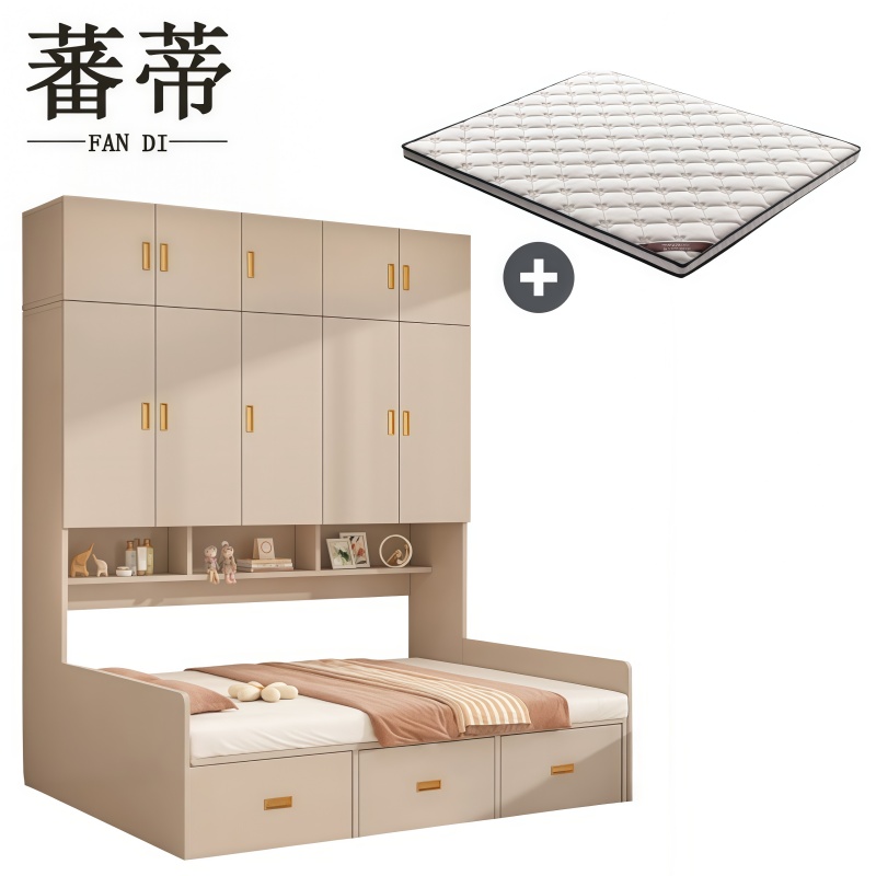 实木板床高清大图