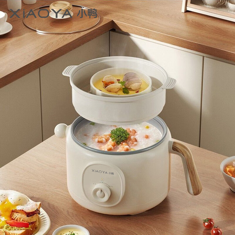 小鸭多功能电煮锅(机械版)DZG-J04高清大图