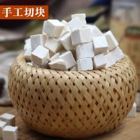 茯苓200g罐装非 鲜土茯苓块丁白茯苓粉泡水伏苓片茶搭芡实薏米
