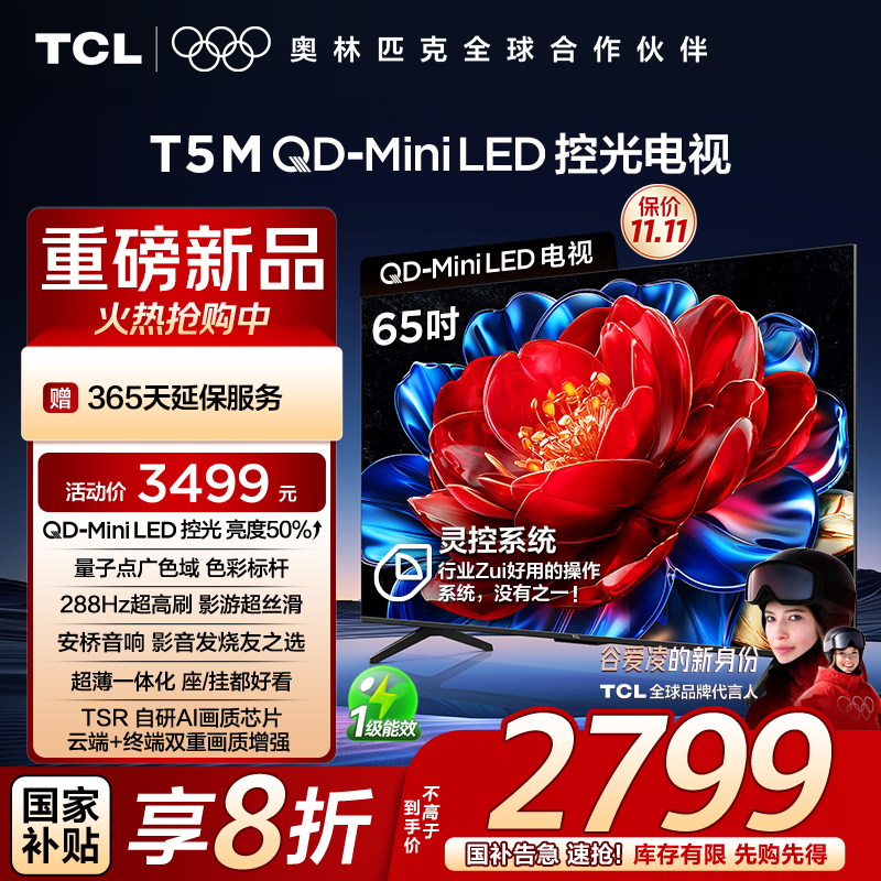 TCL 65T5M 电视