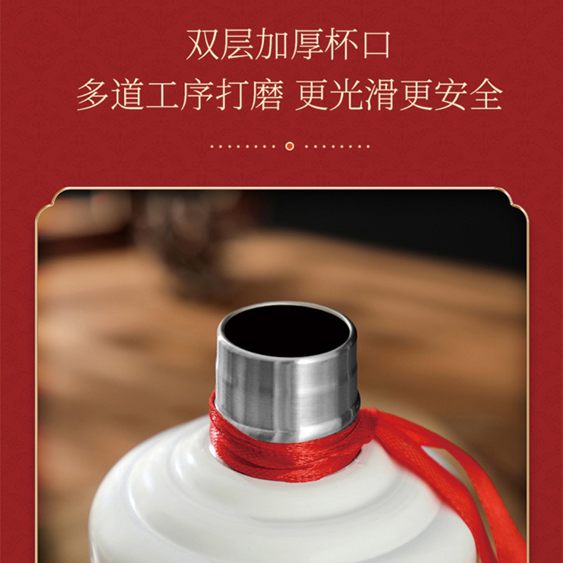 美穗吉家 316真空酒瓶创意保温杯 600ML-MIH-2405502高清大图