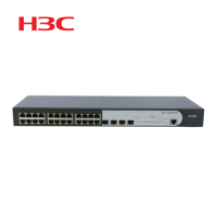 华三(H3C) SMB-S5024FV2-EI 非网管式光纤交换机 26口SFP光纤模快插槽