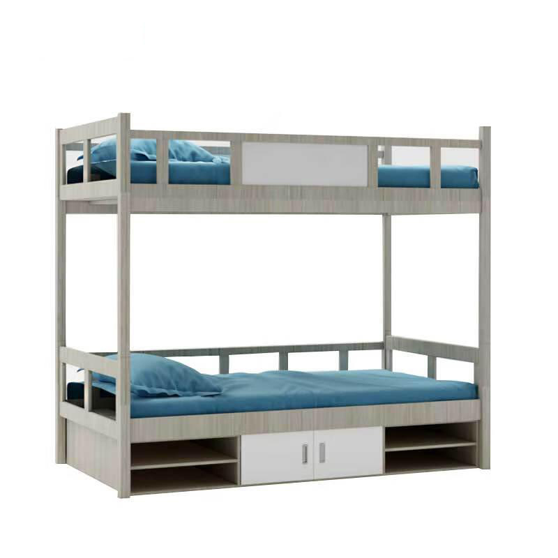 山利奥 双层木质单人床 1000*2000*1750mm 1组高清大图