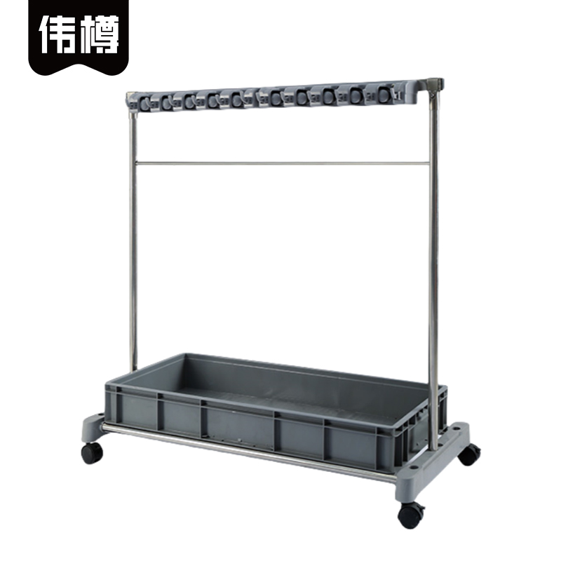 伟樽拖把架10挂12钩100*46*100cm个