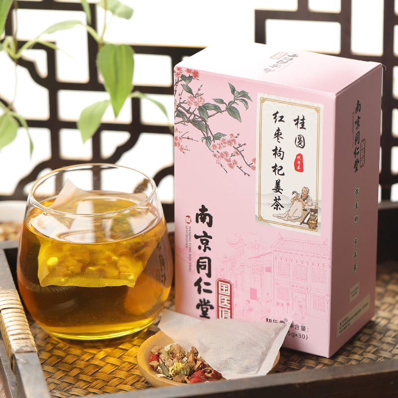 南京同仁堂国医馆桂圆红枣枸杞姜茶*5