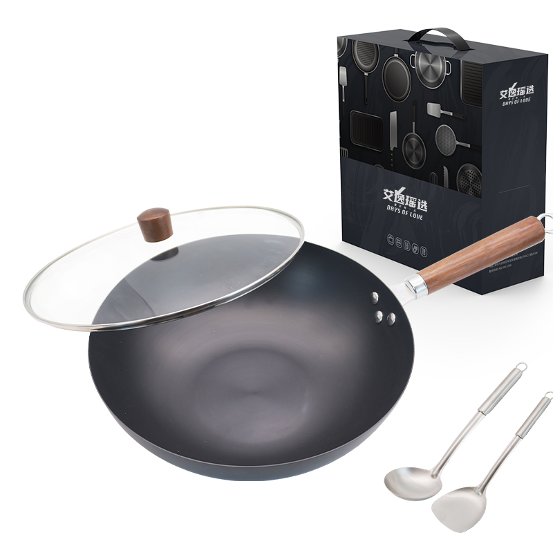 艾逸瑶选 科尼亚精铁锅三件套(配盖)CJ-21167-3