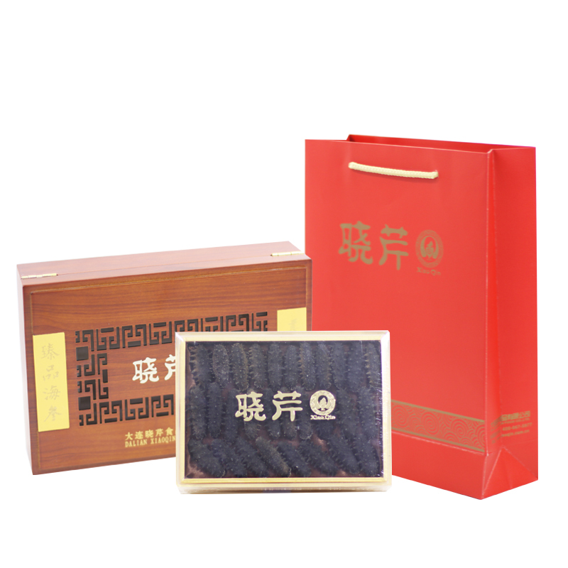晓芹 大连淡干海参 88g 18-25头 辽刺参 海鲜水产高清大图