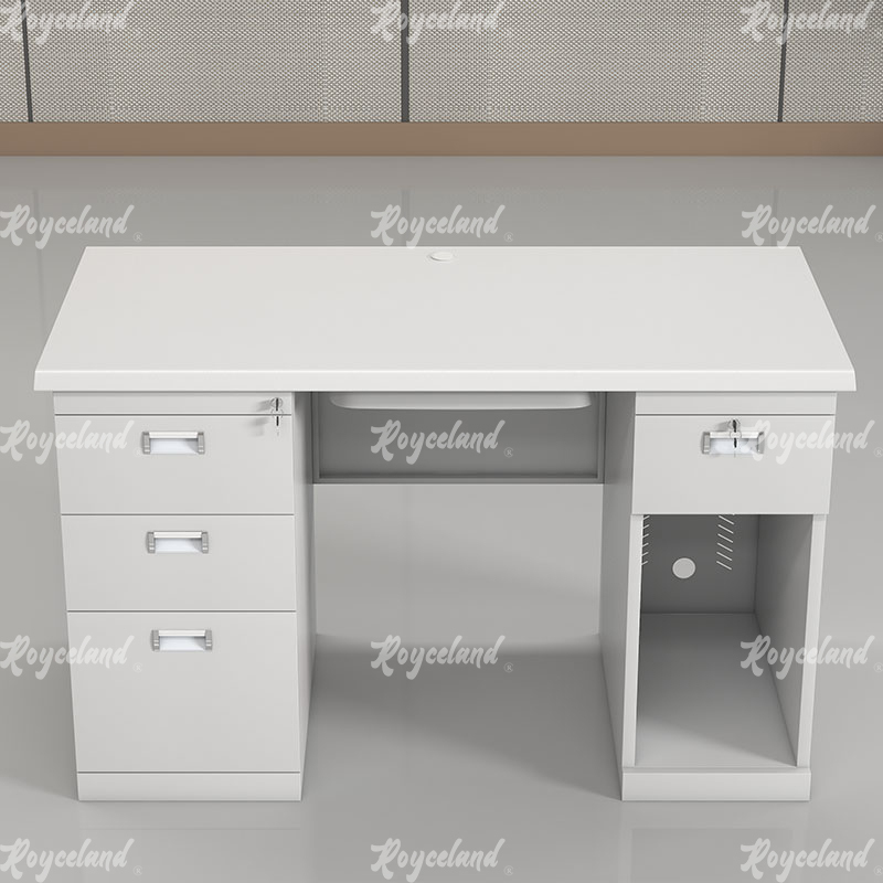 洛诗莲royceland钢制电脑桌办公桌职员桌员工桌学生写字台12米a款