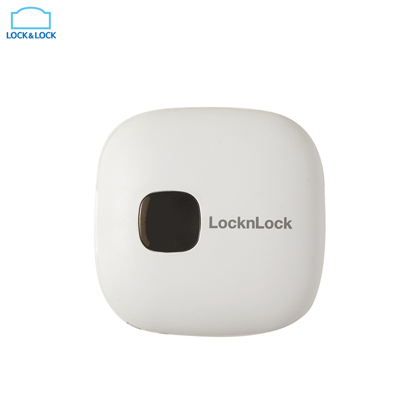 乐扣乐扣(Lock&Lock) 牙刷消毒架 紫外线牙刷消毒器消毒机卫生间壁挂式牙具收纳盒置物架ENR421WHT