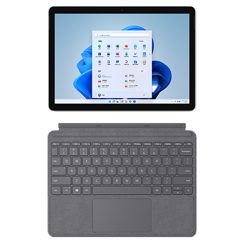 5英寸 二合一平板电脑 亮铂金 酷睿i3 8g 256g 学生平板 办公笔记本