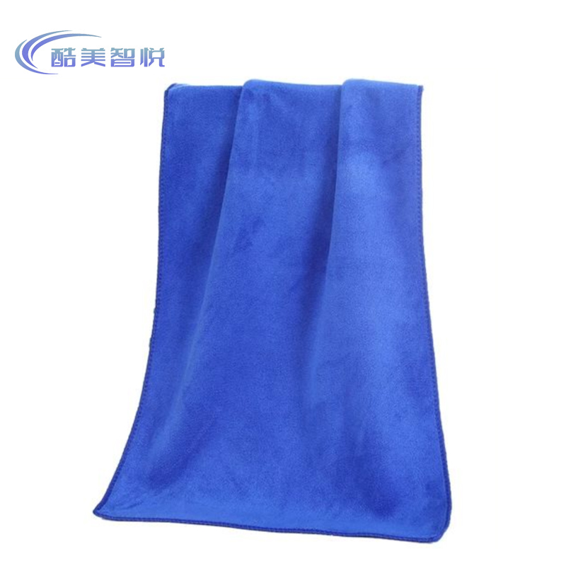 酷美智悦 超细纤维毛巾蓝色 30*60cm 块高清大图