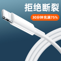 YUTOOL 苹果白色充电线-白色2米 快充不伤机 安全不发烫 十年折不断 苹果全系列快充数据线 接口升级不生锈(2条)