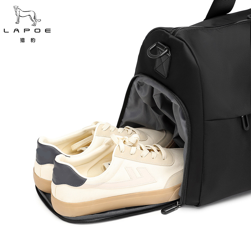 猎豹户外运动健身包干湿分离旅行包独立鞋仓LBT110/个高清大图