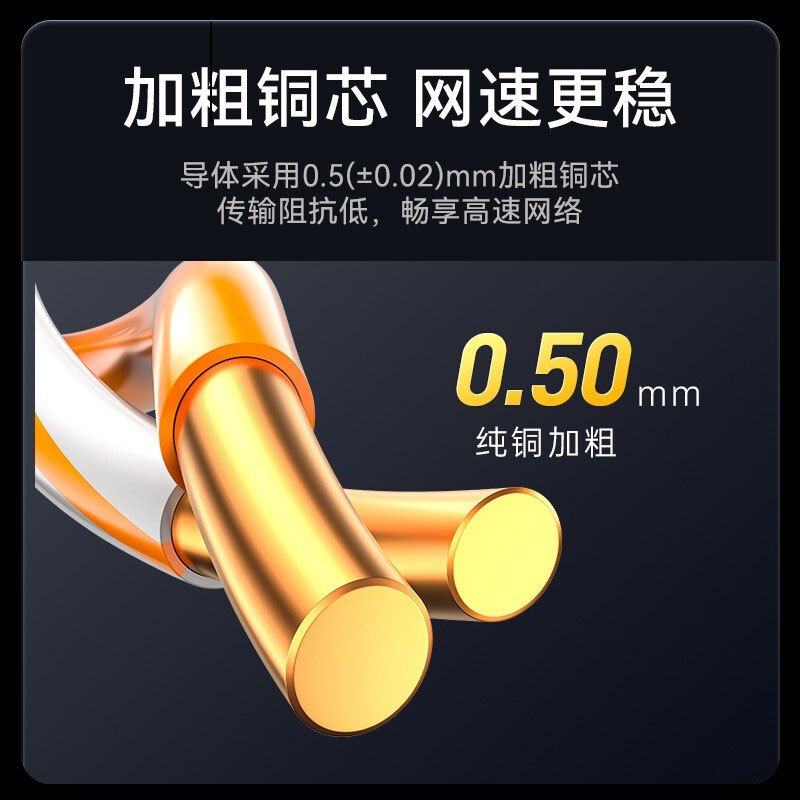 胜为超五类室外非屏蔽网线LCO-5305UTPCAT5E24AWG4P无氧铜0.5线芯 PE+PVC双护套 305米/卷