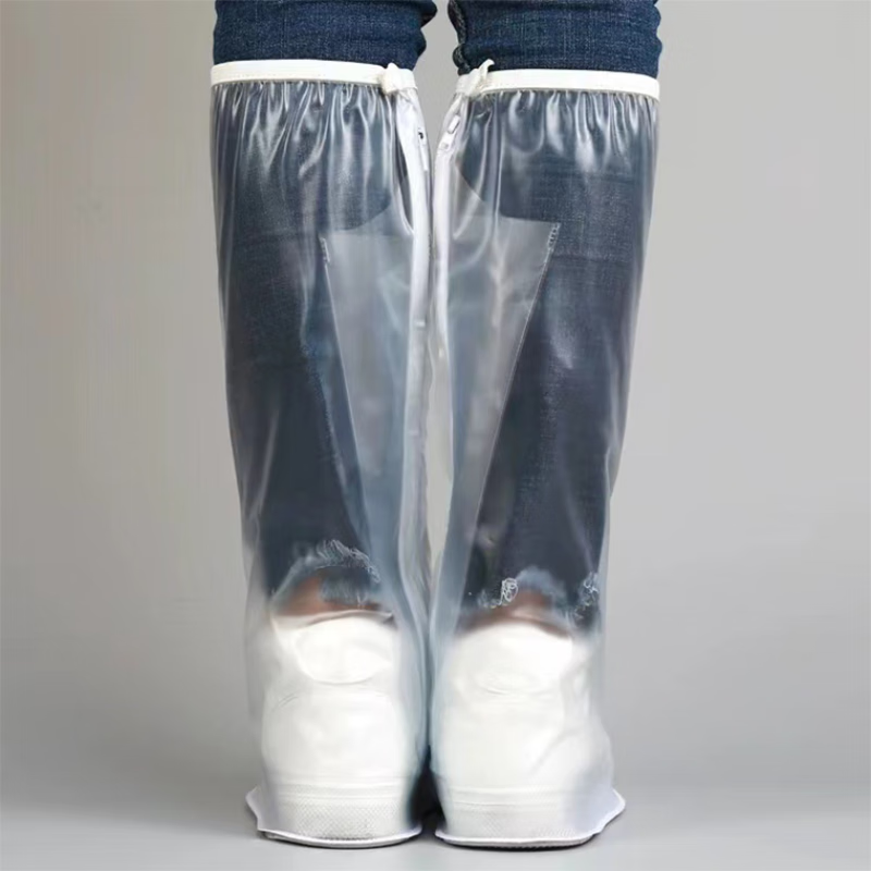 京印年 JYN-4S 加棉中筒通用均码 雨鞋 (双) 黑色高清大图