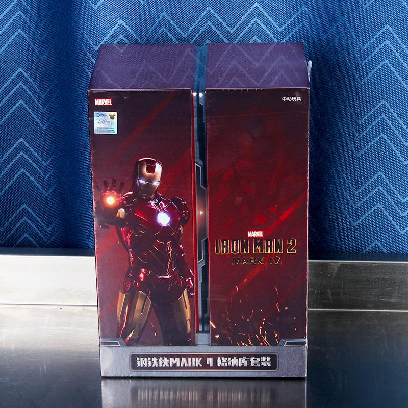 中动钢铁侠新款全息版格纳库套装mk1mk7手办模型男女通用趣味玩具