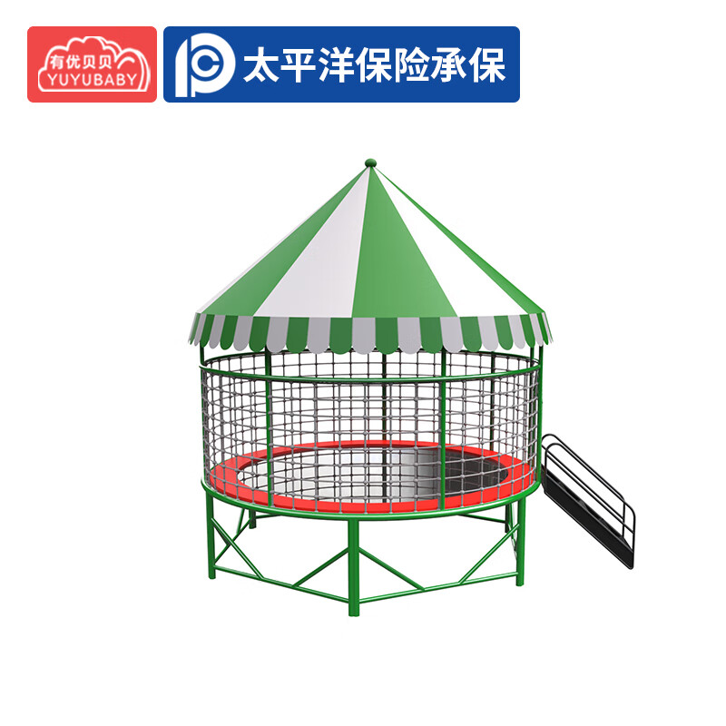 有优贝贝YUYUBABY儿童游乐大型设备幼儿园室外户外室内蹦床玩具-不用不用高清大图