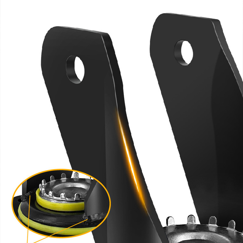 无音万向轮 白[重型]5寸PU万向轮高清大图