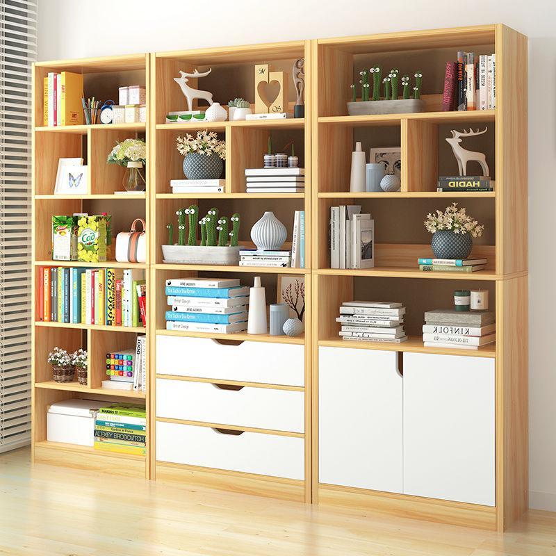 书架书组合书柜简约现代书架置物架卧室落地柜子收纳柜视频