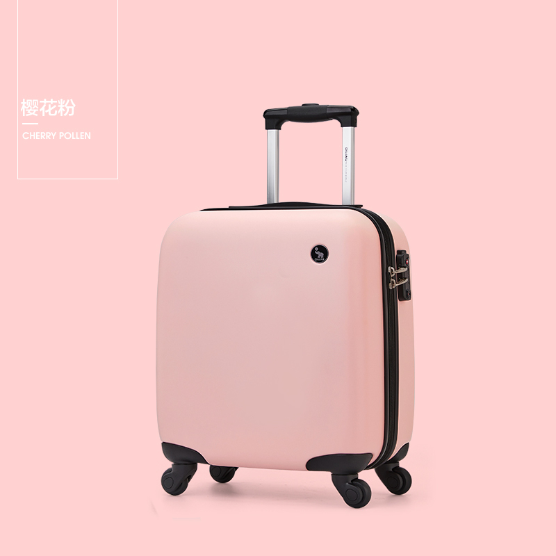 爱华仕儿童行李箱女16寸登机箱可爱亲子箱小型迷你拉杆箱男