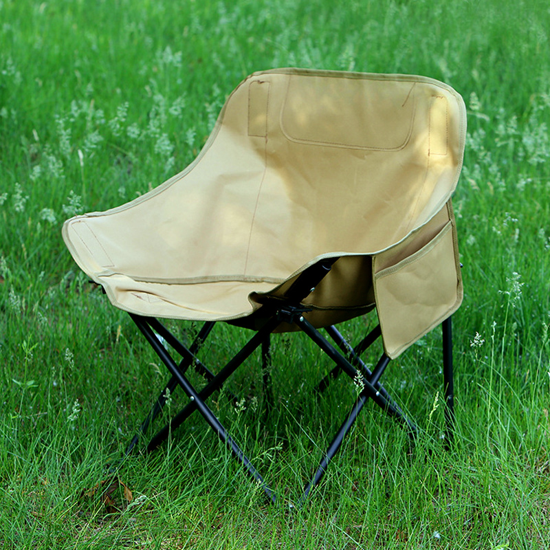 三极户外(Tri-Polar) TP8823户外折叠月亮椅露营便携折叠凳午休椅 (计价单位:把) 卡其色高清大图