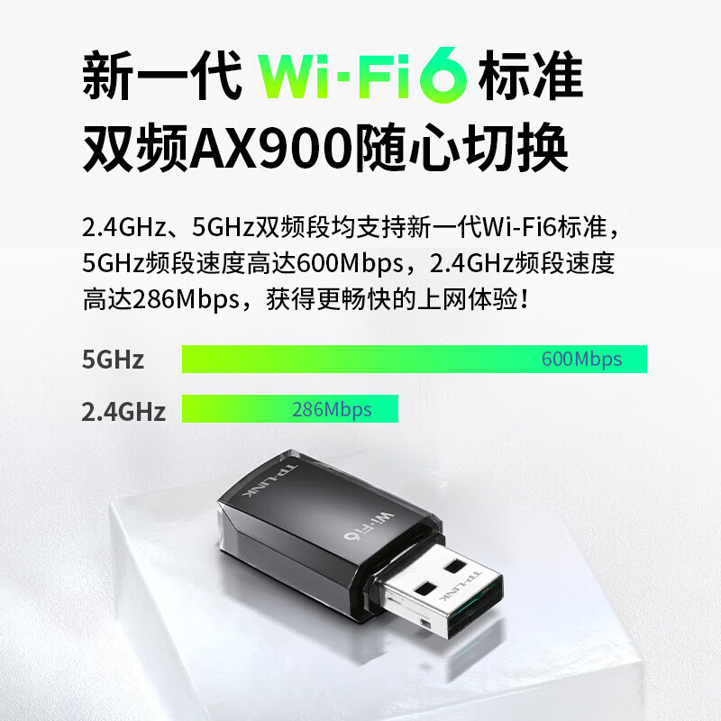 普联(TP-LINK)TL-XDN7000免驱版USB无线上网卡随行WiFi接收器发射器随身wif台式机笔记本电脑通用高清大图