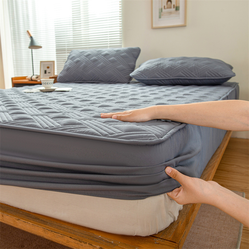 步宽 全棉床笠 100*200cm/床高清大图