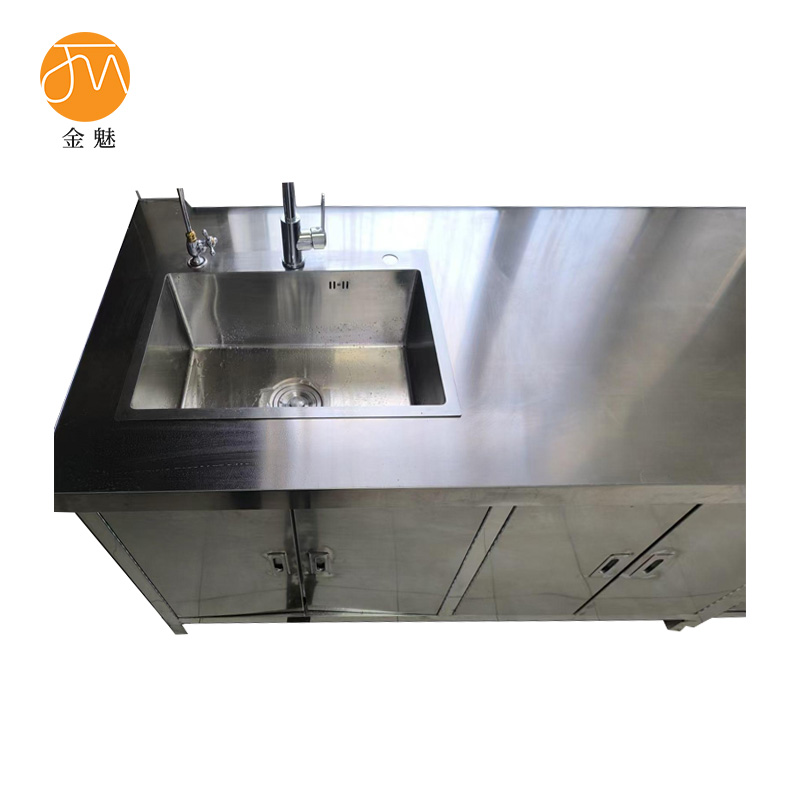 金魅 不锈钢橱柜 宽800mm高800-900mm 米高清大图