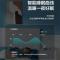美的(Midea)石墨烯踢脚线取暖器可折叠式家用电暖器智能遥控防水电暖气片大面积暖风机移动地暖[HDW22EVA] 蓝色
