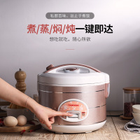 长虹(CHANGHONG)电饭煲家用机械式电饭锅 不粘锅内胆 带蒸笼 5L CFB-X50Y22